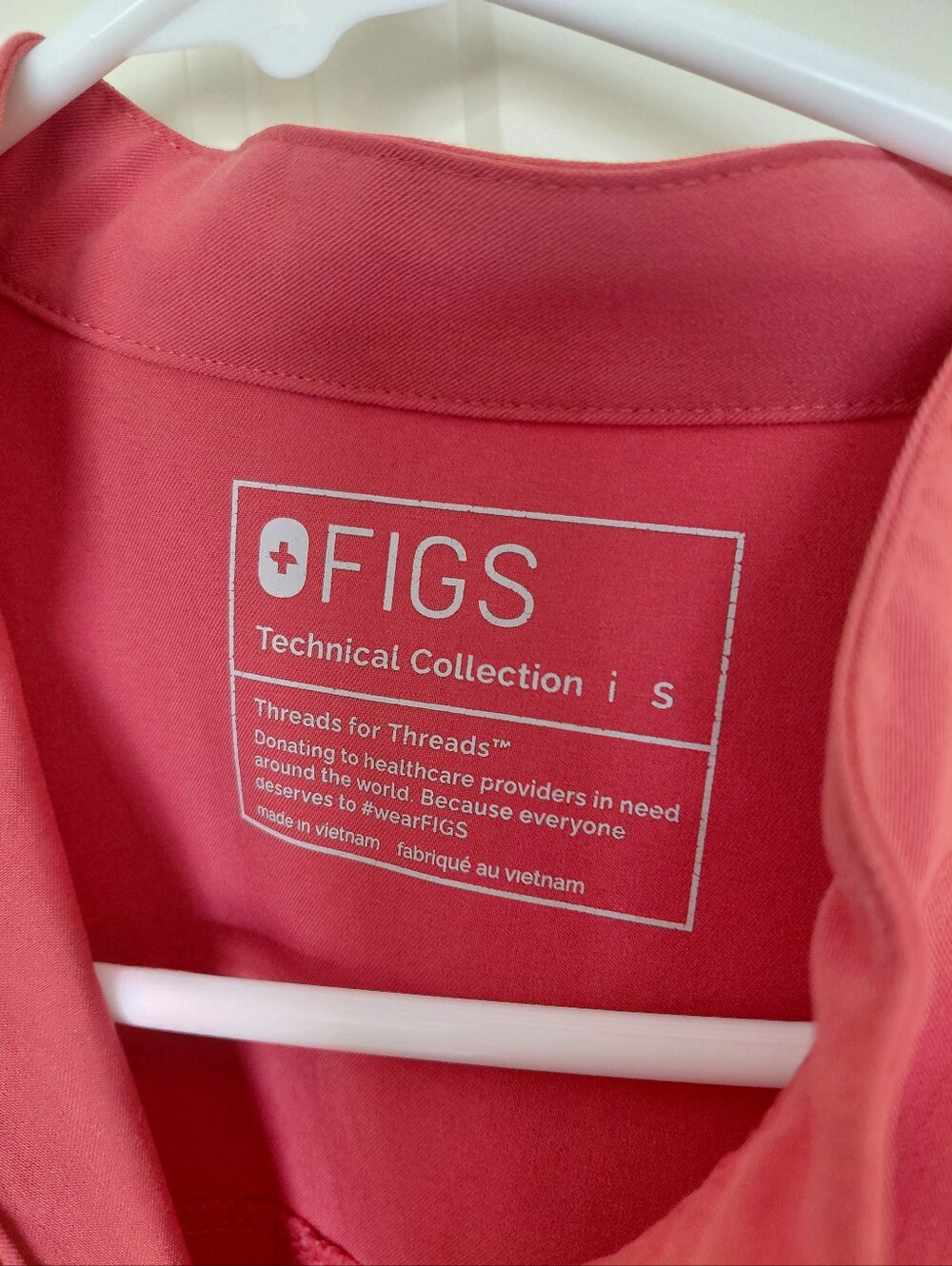 Small Figs Scrubs (PINK, But See Description) - Picture 2 of 4